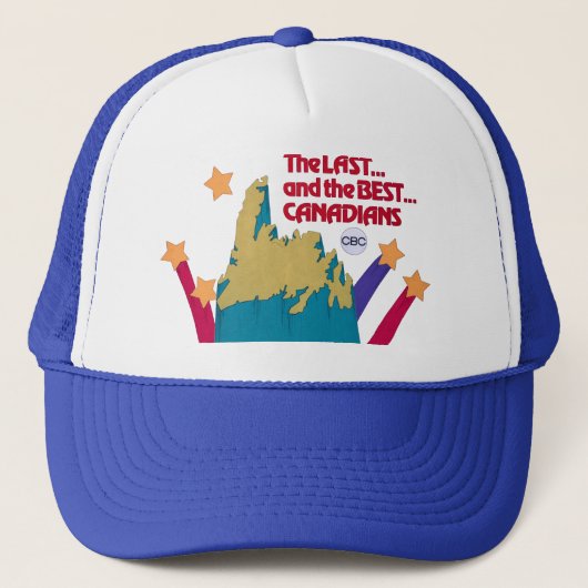 De laatste en de beste Canadezen Trucker Pet (Voorkant)