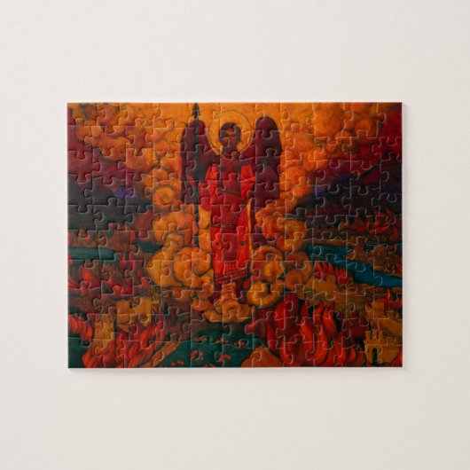 De laatste engel van Nicholas Roerich Legpuzzel (Horizontaal)