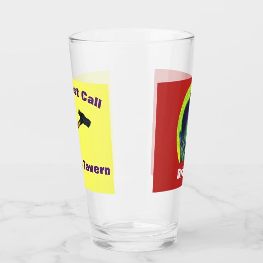 De laatste glasware van Liam Glas (Links)