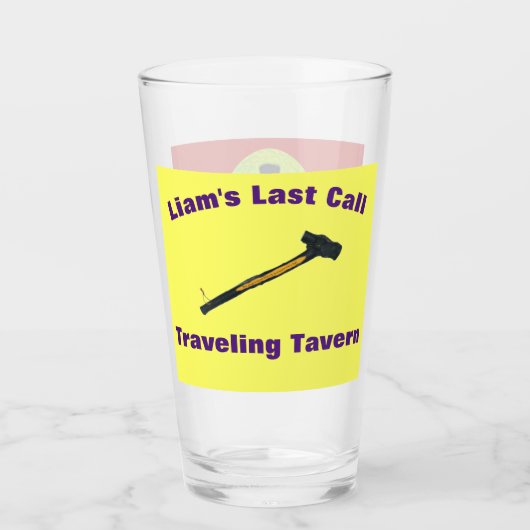 De laatste glasware van Liam Glas (Voorkant)