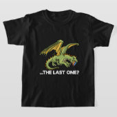 De laatste grappige eet laatste eenhoorn t rex din t-shirt (Laagn)