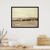 De laatste grote trein SD 1890 Poster (Keuken)