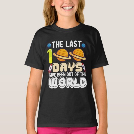 De laatste honderd dagen waren buitenaards t-shirt (Voorkant)