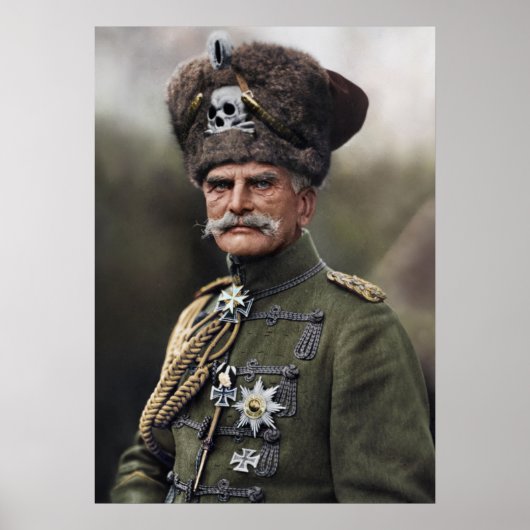De laatste Huzaar August von Mackensen 1914 Poster (Voorkant)