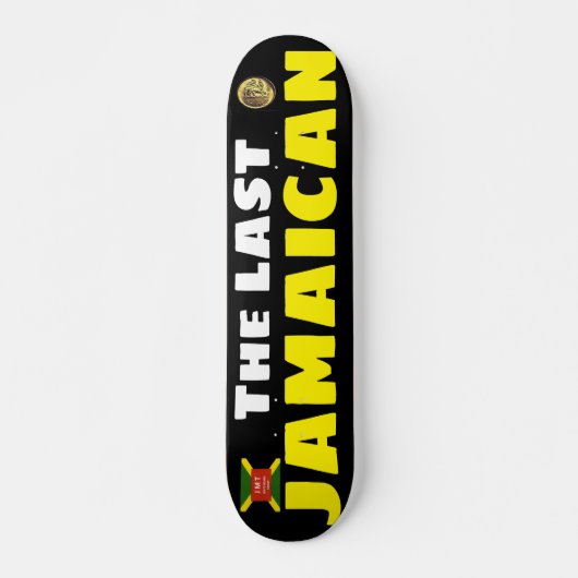 DE LAATSTE JAMAICAN JMT 7 3/4-inch skateboard Deck (Voorkant)