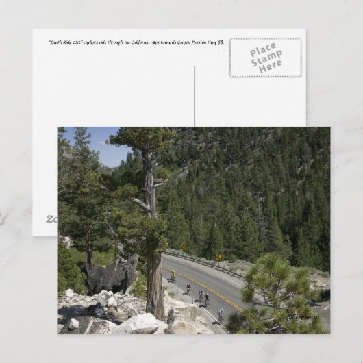 De laatste Klim Briefkaart (Voorkant / Achterkant)