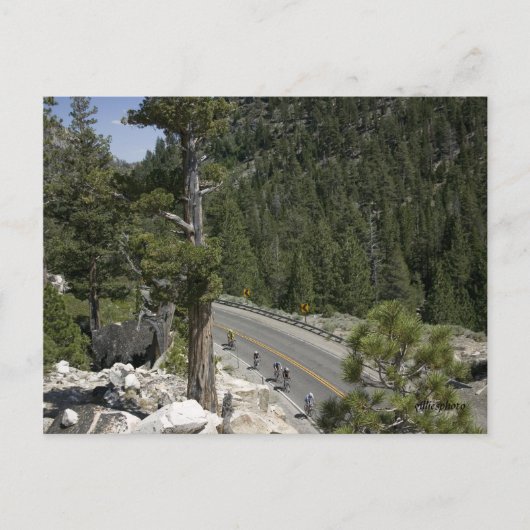 De laatste Klim Briefkaart (Voorkant)