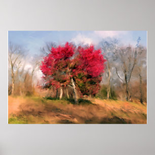 De laatste krijger in de herfst poster