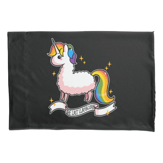 De laatste llamacorn kussensloop (Voorkant)