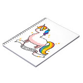 De laatste llamacorn notitieboek (Linkerzijde)