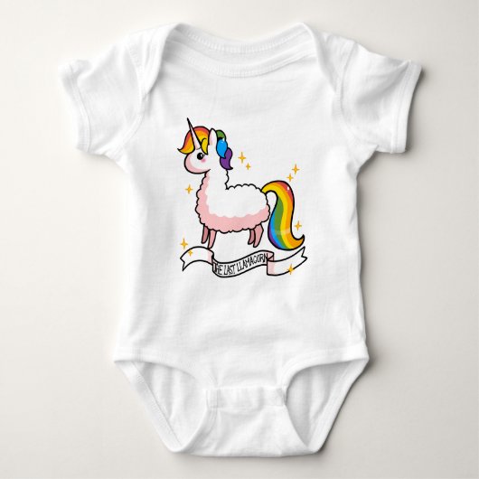 De laatste llamacorn romper (Voorkant)