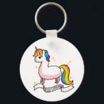 De laatste llamacorn sleutelhanger<br><div class="desc">De majestueuze Llamacorn,  de laatste van zijn soort.</div>