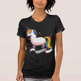De laatste llamacorn t-shirt