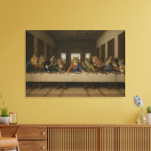 De Laatste Maaltijd Katten Parodie Renaissance Kun Canvas Afdruk (Insitu (Woonkamer))