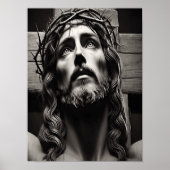 De laatste momenten van de gekruisigde Heiland Poster (Voorkant)