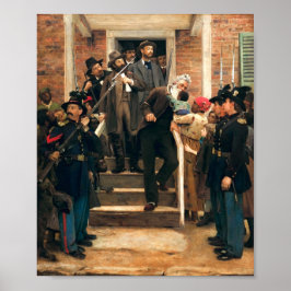 De laatste momenten van John Brown - Thomas Hovend Poster