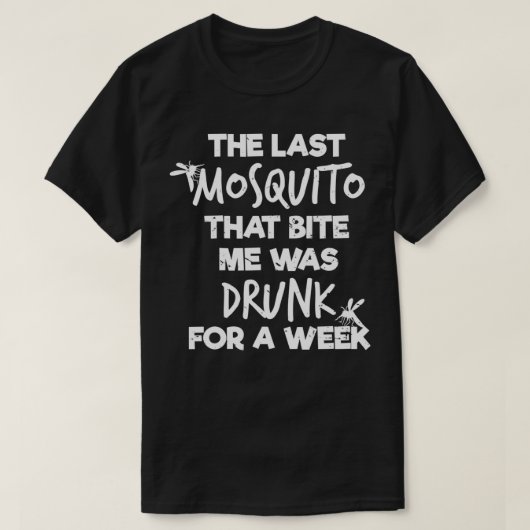 De laatste mug die me verbijsterde, werd Drink voo T-shirt (Design voorkant)