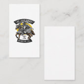 De laatste nacht visitekaartje (Voorkant / Achterkant)