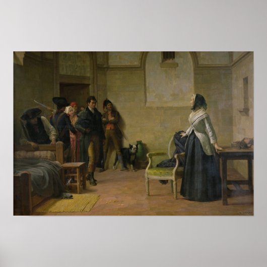 De laatste ochtend van Marie-Antoinette Poster (Voorkant)