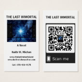 De laatste onsterfelijke Visitekaartjes NIEUWSTE L (Voorkant /achterkant)