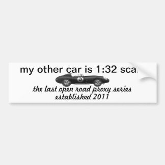 de laatste open autosnelwegserie bumpersticker