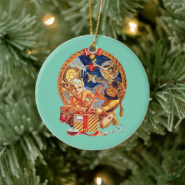 De laatste pakketversie keramisch ornament