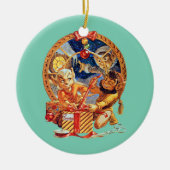 De laatste pakketversie keramisch ornament (Voorkant)