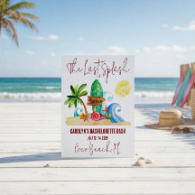 De laatste plons, Strand, Surfen Vrijgezellenfeest