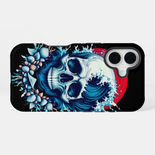 De laatste rit van Surf iPhone 16 Hoesje (Achterkant horizontaal)