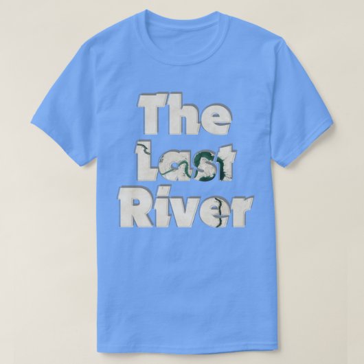 De laatste rivier t-shirt (Design voorkant)