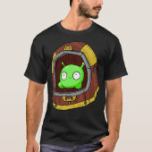 De laatste ruimte van Moon Cake. Astronaut Helm. T-shirt (Voorkant)