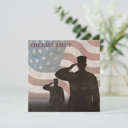 DE LAATSTE SALUT-VINTAGE (Staand voorkant)