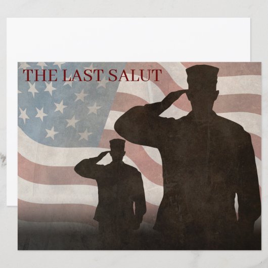 DE LAATSTE SALUT-VINTAGE (Voorkant / Achterkant)