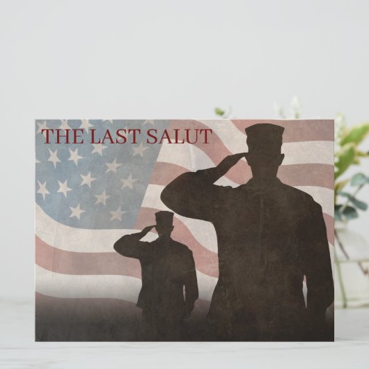 DE LAATSTE SALUT-VINTAGE (Staand voorkant)