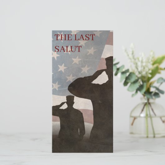 DE LAATSTE SALUT-VINTAGE (Staand voorkant)