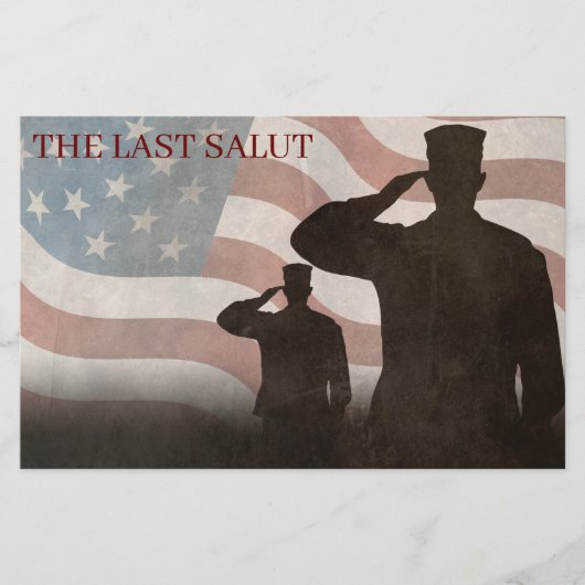 DE LAATSTE SALUT-VINTAGE (Voorkant)