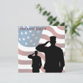 DE LAATSTE SALUUT (Staand voorkant)
