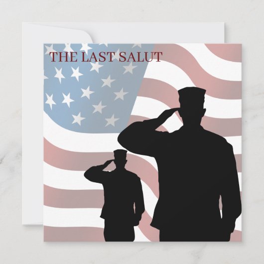 DE LAATSTE SALUUT (Voorkant)