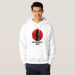 De Laatste Samurai Krijger – Dappere Japanse Samur Hoodie