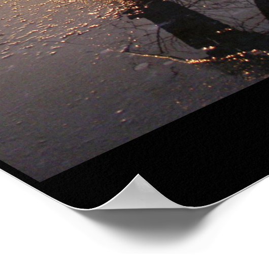 De laatste scater van het Cijfer Poster (Hoek)