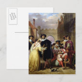 De laatste scène van "Les Fourberies de Scapin" Briefkaart (Voorkant / Achterkant)