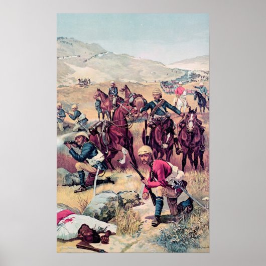 De laatste schok in de Soudan Poster (Voorkant)