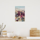 De laatste schok in de Soudan Poster (Keuken)
