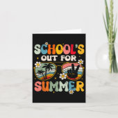 De laatste schooldag is uit voor Summer Teacher Bo Kaart (Voorkant)