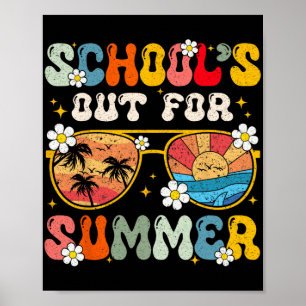De laatste schooldag is uit voor Summer Teacher Bo Poster