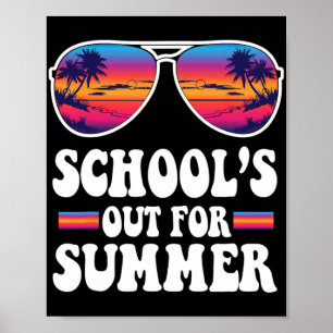 De laatste schooldag is uit voor Summer Teacher Bo Poster