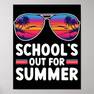 De laatste schooldag is uit voor Summer Teacher Bo Poster