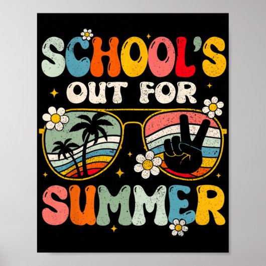 De laatste schooldag is uit voor Summer Teacher Bo Poster (Voorkant)