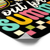 De laatste schooldag is uit voor Summer Teacher Bo Poster (Hoek)