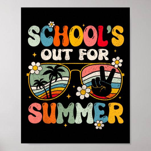De laatste schooldag is uit voor Summer Teacher Bo Poster (Voorkant)